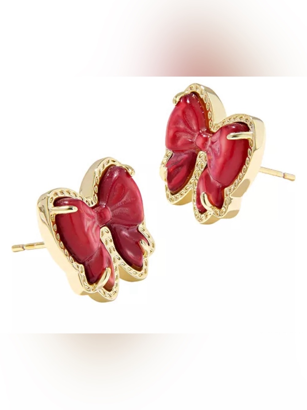 Kendra Scott Bow Stud Earrings NWOT